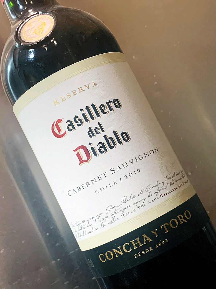 Das 2019 Cabernet zu - Wein schlechten del Sauvignon ist Diablo - (Reserva) y Leben Casillero Toro kurz | Concha | für WeinSpion