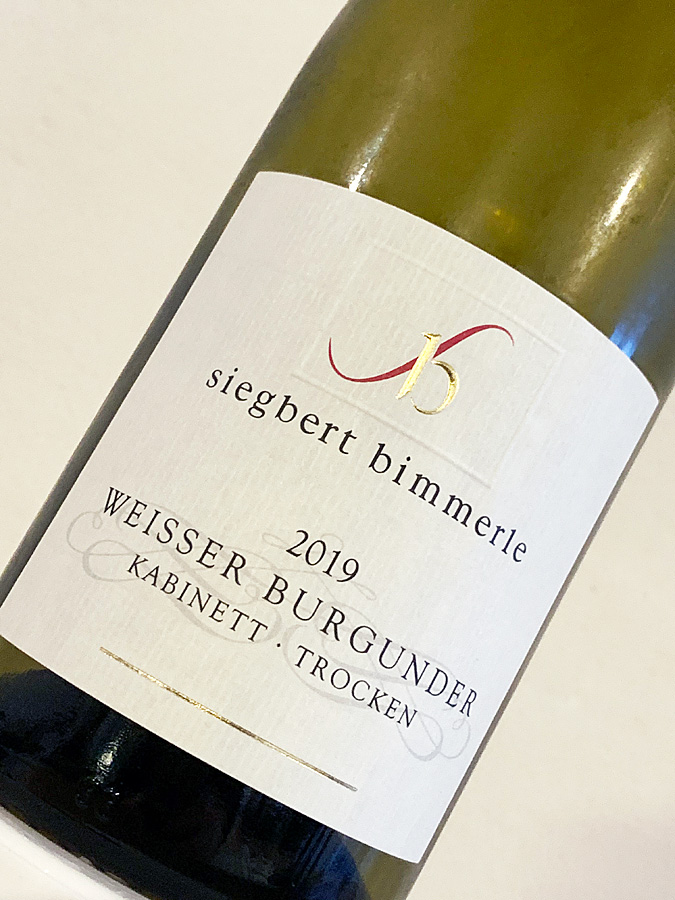 2019 Weisser Burgunder - Kabinett Bimmerle WeinSpion | zu kurz Siegbert für schlechten Wein Leben Das ist trocken - 
