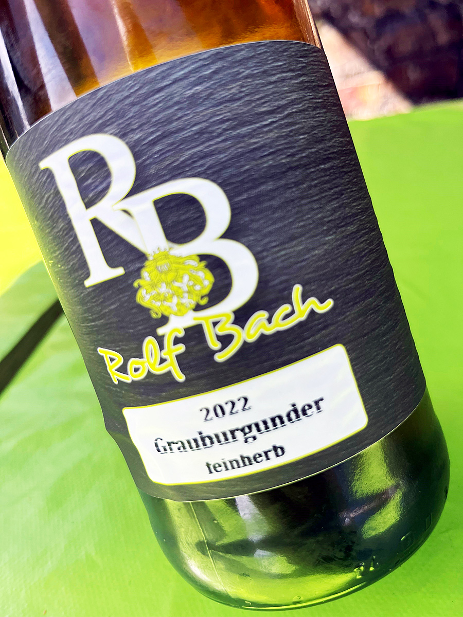 Bach zu WeinSpion – Wein | Leben Rolf 2022 kurz | Grauburgunder Das für ist Weinhaus schlechten
