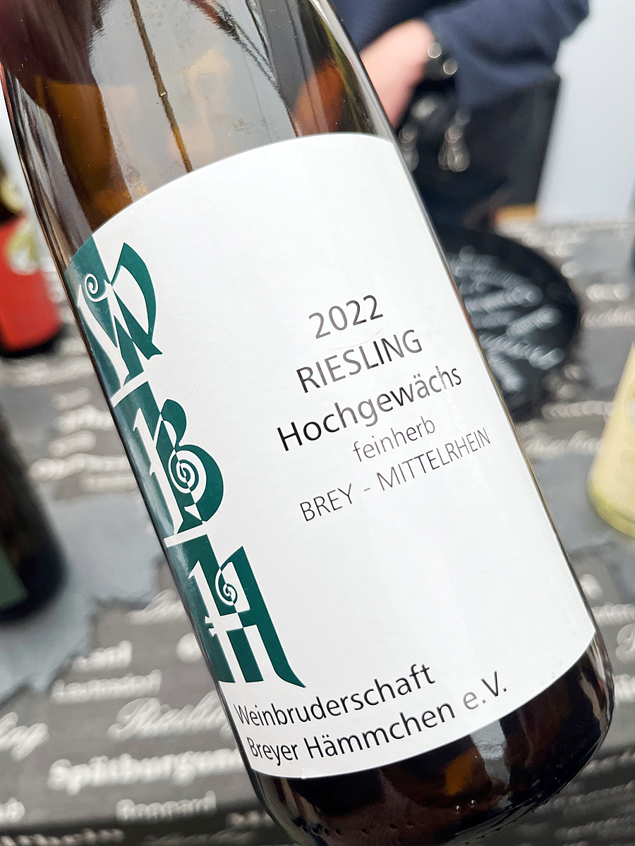 2022 Riesling Hochgewächs Breyer Leben kurz zu ist Wein Das Weinbruderschaft für WeinSpion | Hämmchen schlechten | 