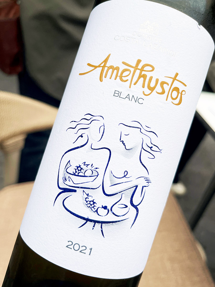 zu schlechten WeinSpion Costa für Domaine Blanc Leben 2021 kurz Amethystos Wein | | ist Lazaridi Das -
