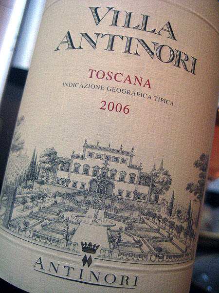 2006 Villa Antinori - Toscana Leben - Das Wein Antinori (rosso) ist WeinSpion zu | IGT | schlechten für kurz