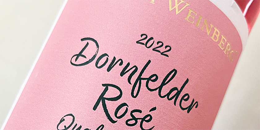 2022 Dornfelder Rosé - Nahe - Leben WeinSpion Weinberg Das Villa kurz am für schlechten ist | Wein | zu
